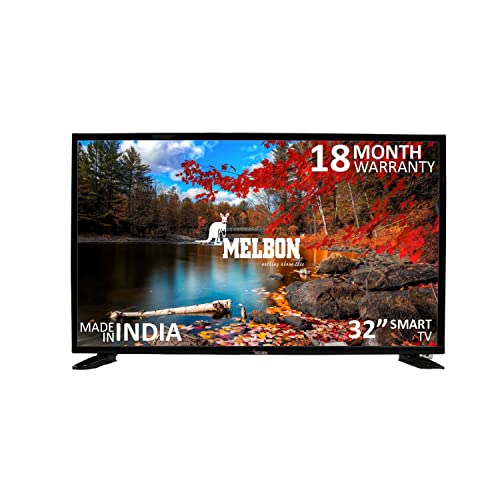 Image of MELBON 80 cm (32 inches) HD Ready Smart Android LED TV E32SBS with 18 Months Warranty (Black)
