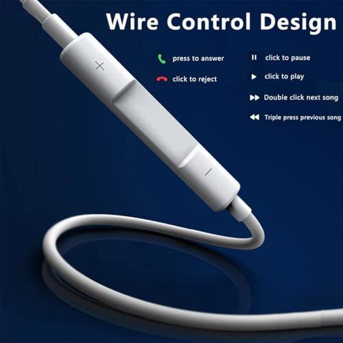 Compare Headphones Wired Earbuds for iPhone with Lightning Connector