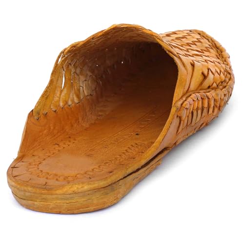 Image of Kolhapuri Chappal for Men| Kolhapuri Slippers for Men| kolapuri chapal Men| Leather Slippers for Men| Leather Chappal for Men-CS-AB-Parent A13