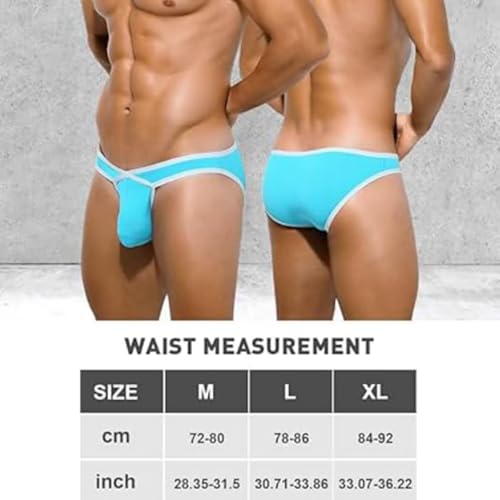 Men's Breathable And Comfortable Sexy Underwear Mesh Triangle Pants Underwear Bulge Enhance Pouch Briefs4