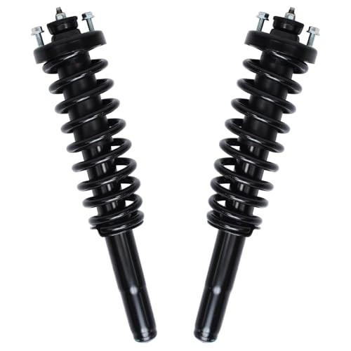 Image of Detroit Axle - Front Struts + Inner Outer Tie Rods & Boots + Sway Bar Links + Lower Ball Joints Replacement for 97-01 Honda CR-V - 12pc Set
