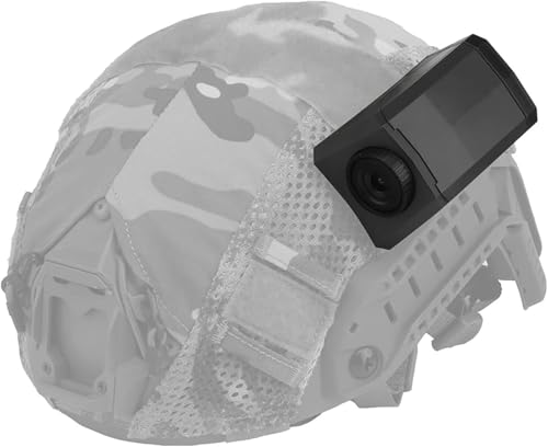PBTMCD Accessoires De Casque Tactique, Modèle De Caméra, avec Crochet Et Boucle, Équipement De Casque Airsoft De Paintball en Plein Air