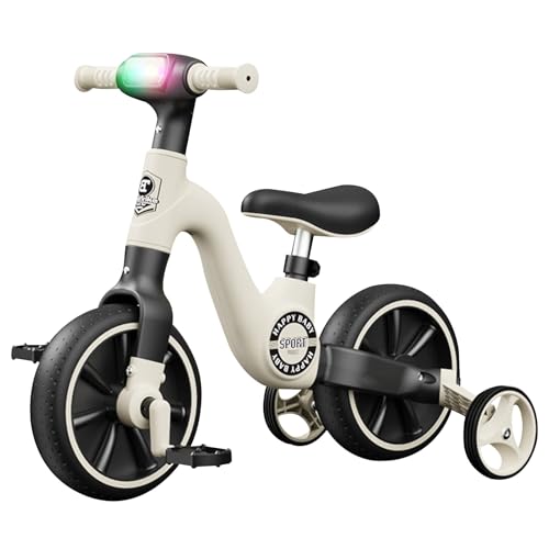 Beauenty Kids Tricycle Kids Balance Bike Toddler Tricycle with Footrest for 1-5 Years Old (Style 5)