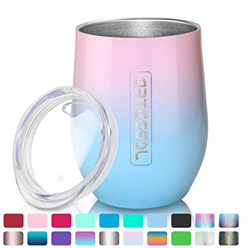arteesol Coffee Cup - 12 oz Stainless Steel Travel Mug Coffee Mug