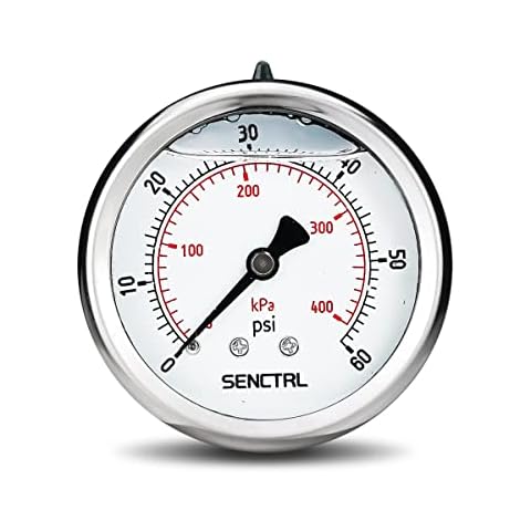 SENCTRL Glycerin Low Pressure Gauge Cover