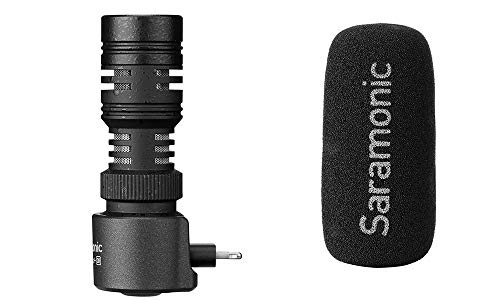 Saramonic SmartMic+ di L/peso Smartphone Mic