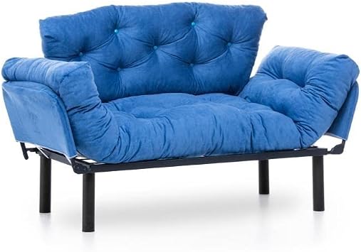 Pafu Nitta Double Sofa - Sky Blue
