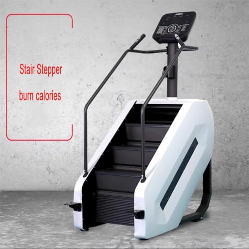 Commercial Grade Stepmill Exercise Machine - Stair Stepper with Heart Rate Detection & Emergency Stop Button - Cardio & Lower Body Workouts at Speeds of 15-164 Steps/Minute - Image 5