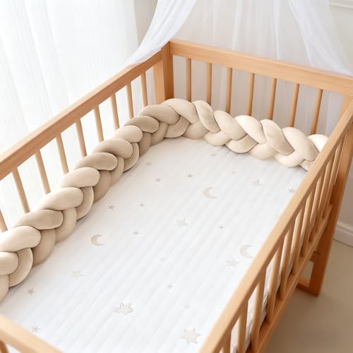 PTKG Bett Deko Kissen für Schlafzimmer Weiches Plüschkissen Multifunktional Kissen Aesthetic Geknotetes Kissen Knoten-Ball-Kissen Handgenäht Dekoratives Bettgitter Kissen,F34,400CM