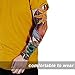 Falsas Mangas de Tatuaje,6 Pack Hombres Nylon Mangas del Brazo Temporal Brazo...