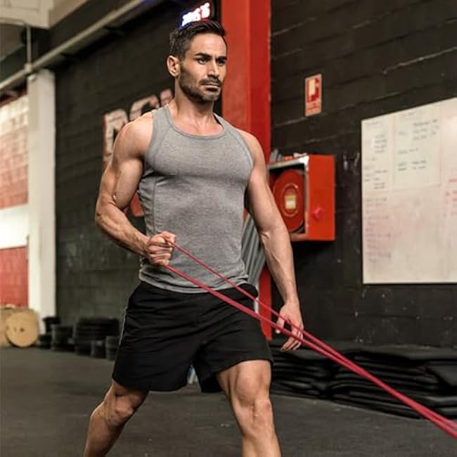 WODFitters Pull Up Assistance Band for Stretching, Mobility Workouts, Warm Up, Recovery, Powerlifting, Home Fitness and Exercise¡