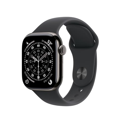 Apple Watch Series 11 [GPS + Cellular 42mm] Smartwatch with Slate...