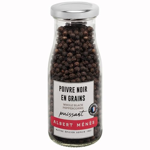 Albert Ménès Poivre noir en grains - Le flacon de 75g