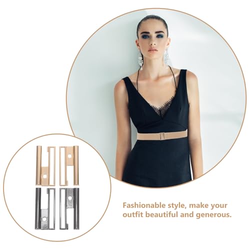 Hebillas para cinturones y accesorios POPETPOP de ropa o abrigos 7
