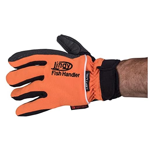 Lindy Fish Handling Glove (Large, Left-hand), Multicolor (AC950)