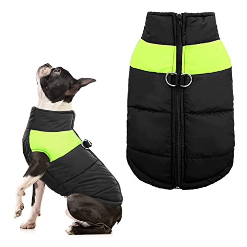 Pet Dog Cat Coat With Leash, Cold Weather Dog Warm Vest Jacket Coat,Pet Winter Clothes For Small Medium Large Dogs Puppy Teddy Chihuahua Jacket Vest Costumes #TOP1