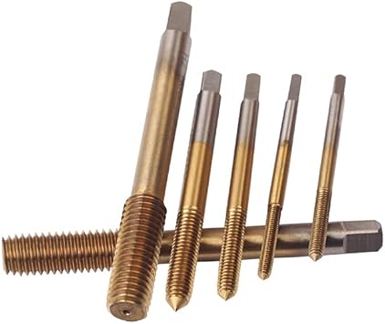 1PCS Fluteless Forming Machine Taps Metric Fine Thread Titanium Nitride Coating For Stainless Steel By Extrusion Taps,M4
