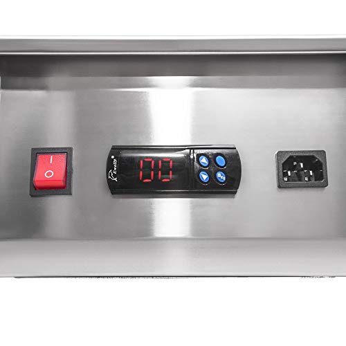 ALDKitchen Chocolate Melting Pot | Digital Control Professional Chocolate Tempering Machine | 3 Tanks for 12 kg of Chocolate | 110V | 1kW