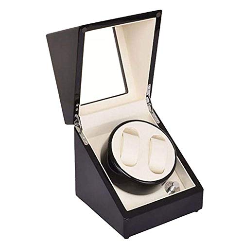 Caja de almacenamiento reloj winder para mantener la cuerda de relojes automáticos 5