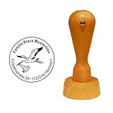 Die Abdruckgröße beträgt ca. Ø 40 mm