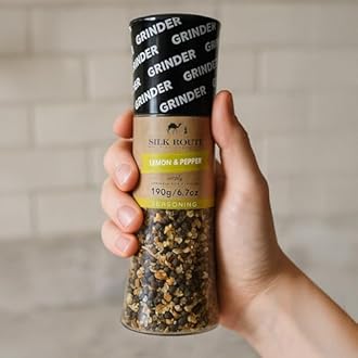 Silk Route Spice Company Lemon Pepper Giant Grinder 190G