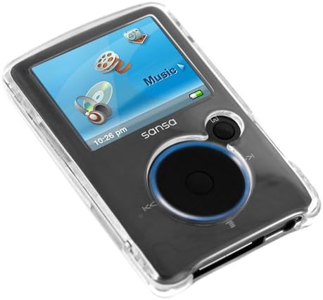 Transparent Clear Crystal Snap On Hard Case for SanDisk Sansa Fuze