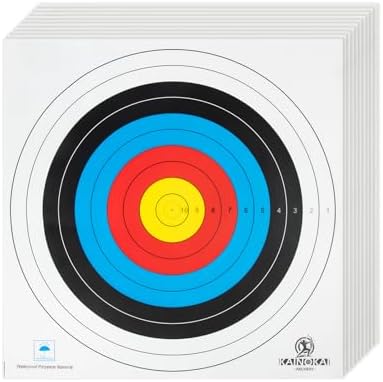 Competitive Archery Targets Paper Compound Bow Target Paper 40cm/60cm/80cm