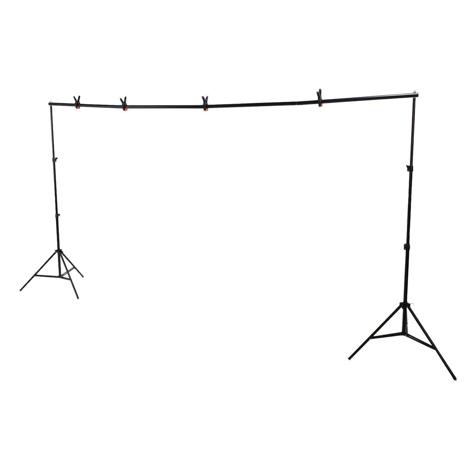 Asixxsix Supporto per Fondale Resistenti, Kit Supporto per Fondale Fotografo Regolabile da 10 Piedi/di Laarghezza e 6,6 Piedi/2 M di Altezza Regolabile di Support per