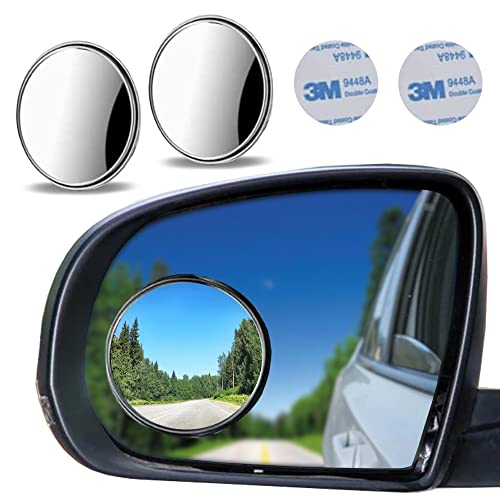 Blind Spot Rear View Mirror For Car, Motorcycle, Suv & Truck - 2 Pcs Rearview Wide Angle Mirrors - Must Have Automotive Blind Side Mirror For Safe Driving - Premium Car & Truck Exterior Accessories #TOP9