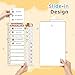 2 in 1 Upgraded Slider Gingerbread Chore Chart for Kids, Magnetic Kids Chore Chart for 2 Kids, Dry Erase Morning/Bedtime Routine Chart for Kids Toddlers Teens Adult, Visual Schedule for Kid