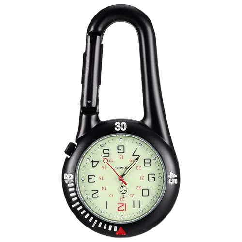 Montre avec mousqueton iplusmile cadeau idéal pour infirmières et sportifs
