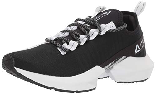 Reebok Women's Sole Fury, Black/True Grey/White, 8 M US