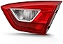 AKKON - For 2016-2019 Chevy Cruze Passenger Side InnerTail Light Assembly Chrome Housing Red Clear Lens