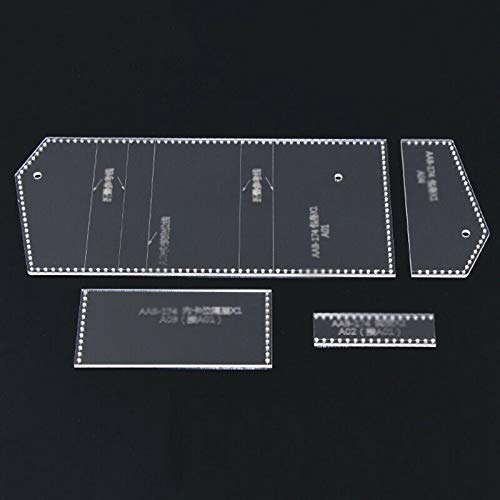 Image of 3NH Handbag Pattern Stencil Template Acrylic Leather Craft 10 * 6.5 * 2cm Mini Bag Hot