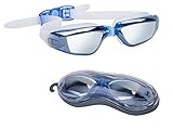 Nearsighted Optical Swim Goggles, Leakproof Anti Fog Shortsighted Swimming Goggles with UV...