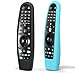 Produktbild SIKAI 2-Pack Stoßfeste Silikon Schutzhülle für LG AN-MR600 / AN-MR650 / AN-MR650A / AN-MR18BA Magic Remote (Schwarz-Leuchtend Blau)