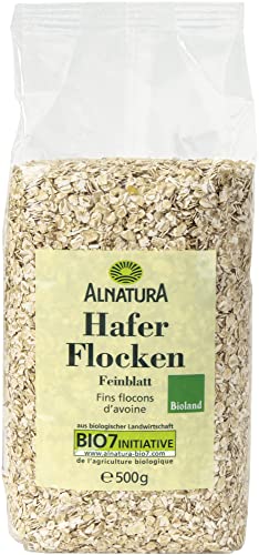 Alnatura Bio Haferflocken Kleinblatt, 500g (1er Pack) Alnatura Bio Haferflocken Kleinblatt, 500g (1er Pack)