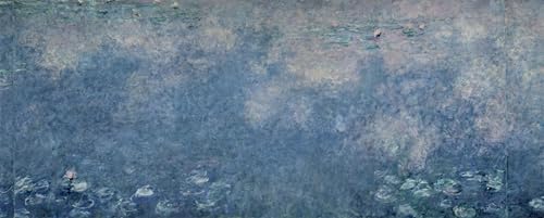 Affiche Nymphéas Claude Monet 60x90cm pour décoration murale moderne