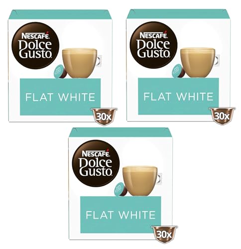 NESCAFÉ Dolce Gusto Flat White 30 Pods (3 Packs 90 Pods)