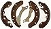 Bendix R736L Rear Relined Brake Shoe Set
