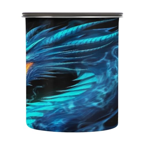 Envase hermético acero inoxidable 900ml Blueangle