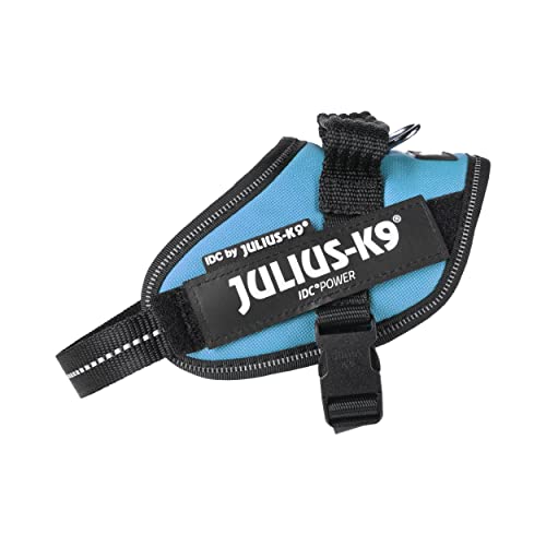JULIUS K-9 IDC Powergeschirr, Größe: XS / Mini-Mini, Aquamarine, 16IDC-AM-MM