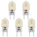 Produktbild Bonlux 5-Stück 3W 12V G6.35 LED-Glühlampe Kühlweiß 6000K Bi-Pin JC Typ 20W Halogen-Equivalent T3 / T4 / T5 G6.35 / GY6.35-Sockel LED-Lampe für Unterschrank,Accent, Puck-Beleuchtung Tischlampe