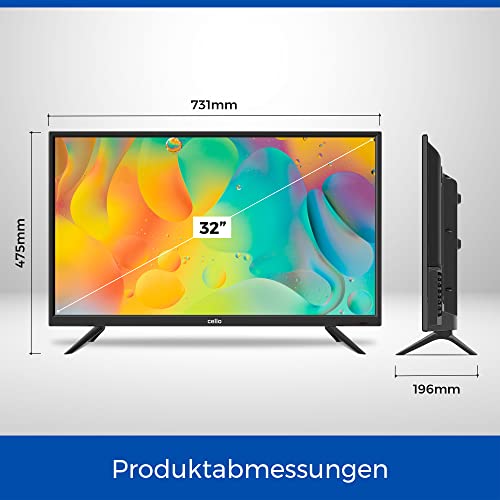 Cello 32 Zoll Smart Camping Reise TV 12-Volt TV Triple Tuner Bluetooth. Disney+ Netflix, Apple TV+ Prime Video Paramount+ Caravans HGVS Boote – Bild 5