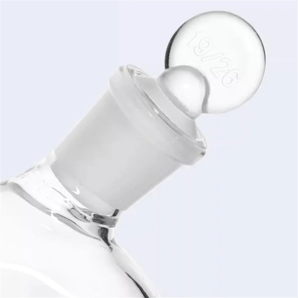 Bottiglia di storta in vetro da laboratorio con collo(1000ml)