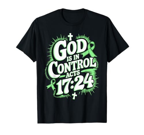 God is in Control Survivor Non-Hodgkin Lymphoma Awareness T-Shirt