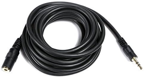 Miracle Sound 10-Foot (3m) TRRS Female 3.5mm to TRRS Male 3.5mm Microphone Extension Cable for Smartphones