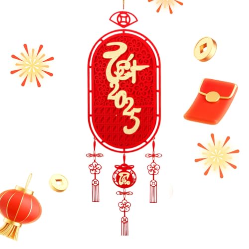 Genérico Vietnamese Lunar New Year Decoration, Vietnamese Snake New Year, Festival Decoration, New Year Centerpieces 2025, Lunar Flocking Cloth New Year Decorations For Festival, Lunar New Year