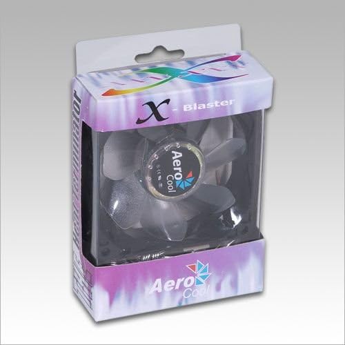AeroCool 80mm 2 Ball Bearing High Speed Performance Fan, 5 Inch, Desktop, Laptop Compatible 3