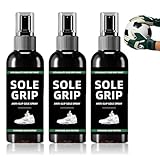 3 Flaschen Grip Spray Torwarthandschuhe Sportschuh-Griffspray Fußballtrainingszubehör zur Verbesserung der Ballkontrolle und Griffkraft für Spiele und Training (118ml)